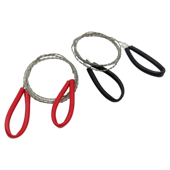 2Pcs Steel Wire Handsaw Manual Cutting Tool For Plastic Metal Portable Multi Purpose Outdoor Gardening