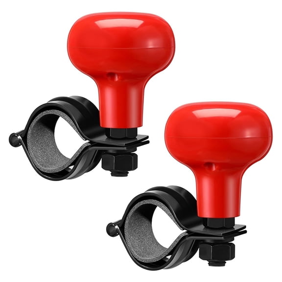 2Pcs Steering Wheel Knob Spinner Knobs Steering Wheel 360 Degrees Rotation Tractor Acc y12198