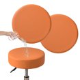 thumbnail image 1 of 2Pcs Stool Covers Round, 12-15 Inch Waterproof PU Bar Stool Seat Covers with Elastic Bands,Bar Stool Chair Covers Washable Stool Cushion Slipcover, 1 of 6