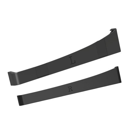 2Pcs Storage Holder Durable Black Accs Horizontal Display for Game Optical