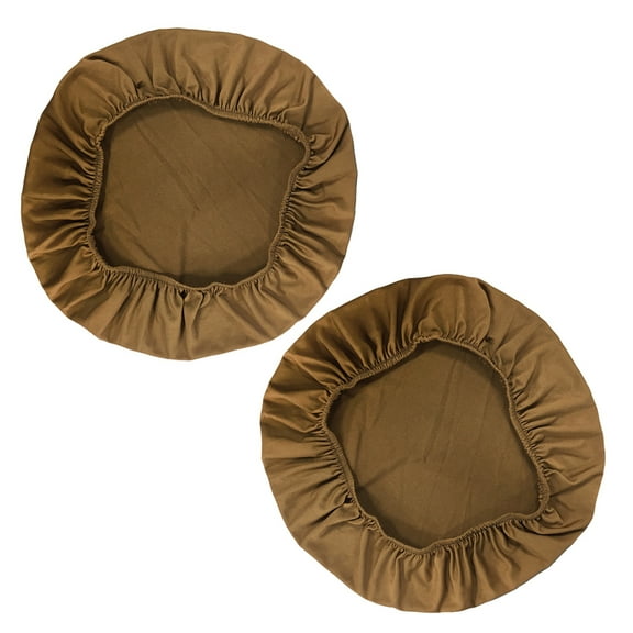 2Pcs Stretch Chair Covers Slipcover Dining Room Stool Seat Banquet