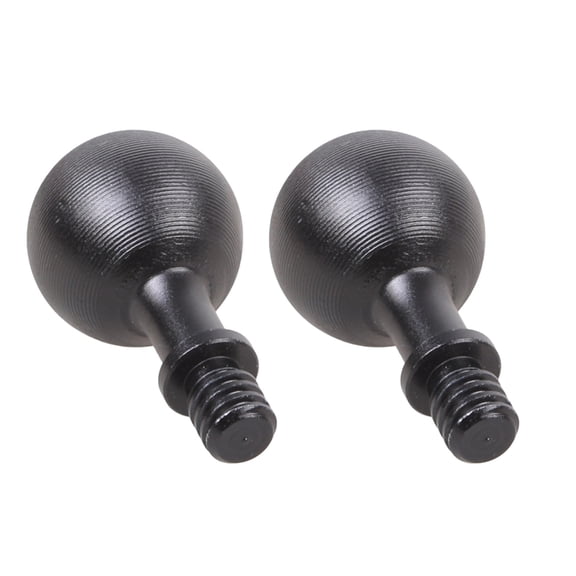 2Pcs Strong Aluminum 17mm Ball Head Adapters 1/4inch Female Screw Thread Suitable for Magnetic Phone Holder Accessories