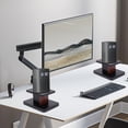 thumbnail image 1 of 2Pcs Studio Monitor Stands Speaker Holder Desktop Speaker Stands Computer Speaker, 1 of 12