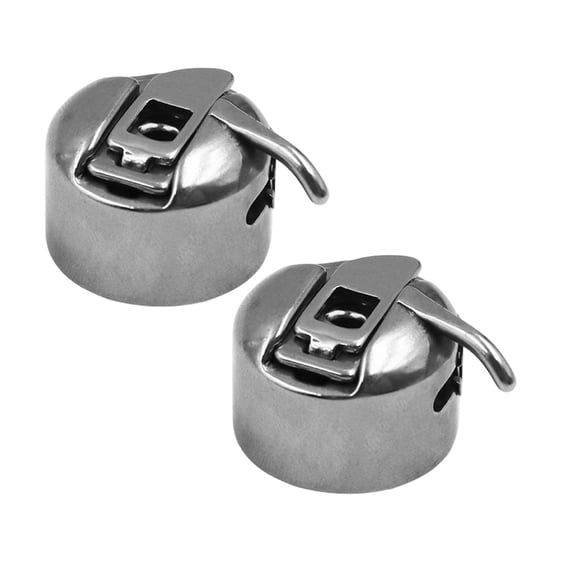 2Pcs Style Sewing Machine Bobbin Replacement For Home Use Metal Hook Office&Craft&Stationery