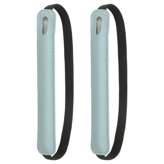 2Pcs Stylus Holder for Tablet, Universal Pen Sleeve Retractable Stylus Holder, Light Blue