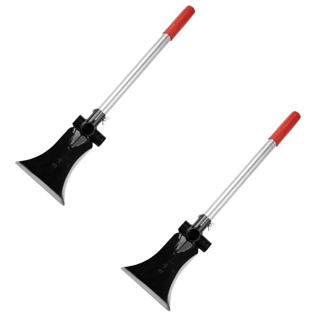 2Pcs Styrofoam Weeding Hoe Garden Tools Multipurpose High Steel Double