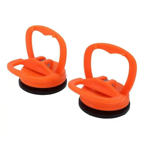 2Pcs Suction Cup Lifter Handheld Lifting Clamps Glass Puller Power Grip Vacuum Lifter Tiles Lifting Tool Suction Moving Tools ,Strong Load Capacity