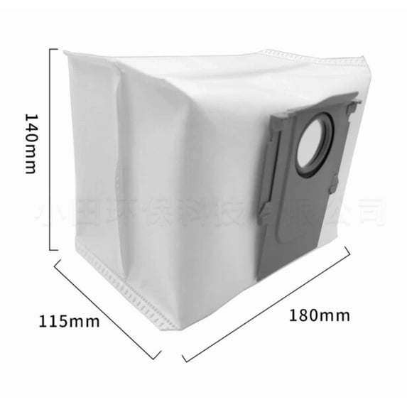 2Pcs Suitable For Roborock Stone Sweeping Robot Accessories Dust Collection Bag