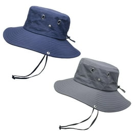 TELOLY Bucket Hats for Men,Mesh Curtain Design Wide Brim,Rain