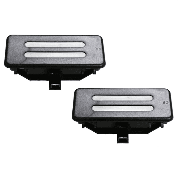 2Pcs Sun Visor Vanity Mirror Lights Cars Spare Parts for BMW E60 E90 E70 Easy Fault-Free Operation