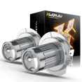 thumbnail image 1 of 2Pcs Super Bright H7 LED Headlight Kit High Low Beam Bulbs Super White 6000K, 1 of 12