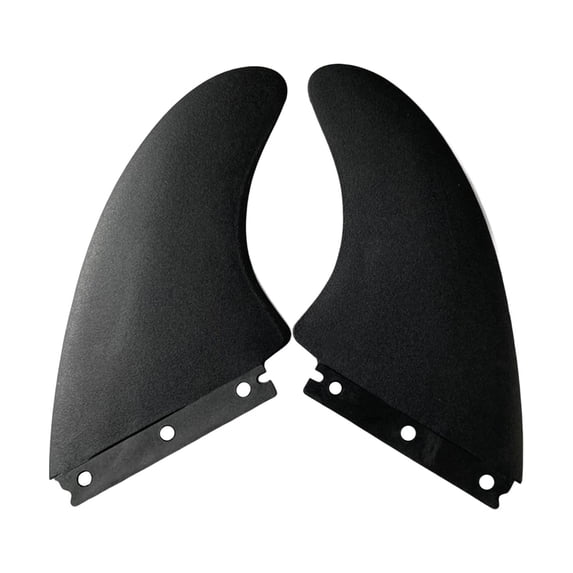 2Pcs Surfboard Fin, Water Distributor Surf Board Tail Rudder Replacement Surfing