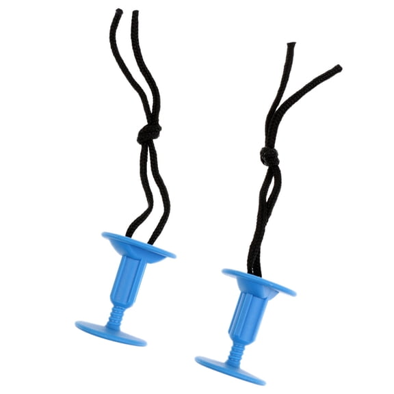 2Pcs Surfboard Leash Plug with Cord String Surfs Board Leash Leg Rope Plugs For Surfs Board Paddles Body Board Enduring