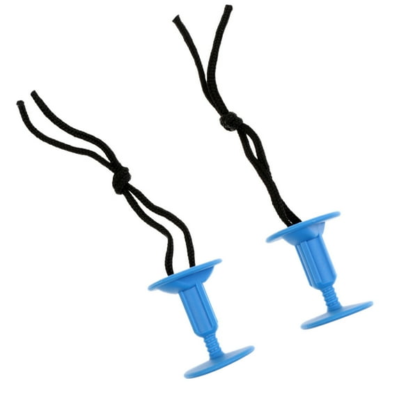 2Pcs Surfboard Leash Plug with Cord String Surfs Board Leash Leg Rope Plugs For Surfs Board Paddles Body Board Enduring