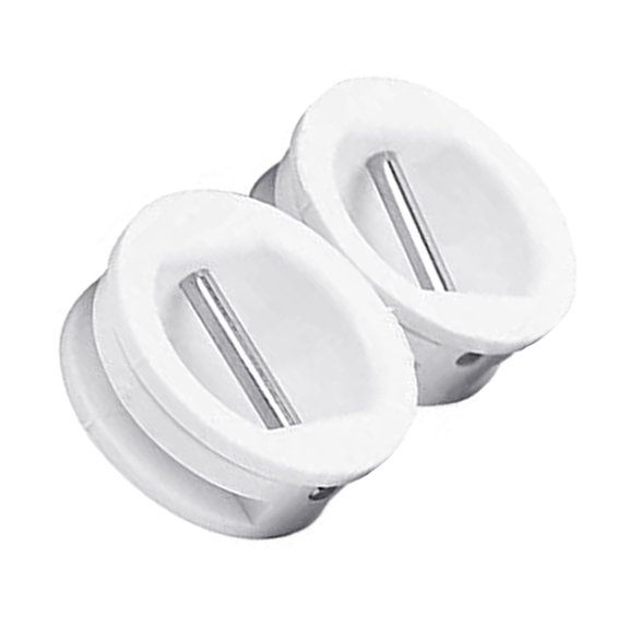 2Pcs Surfing Leash Plug Surfboard Leash Plug with Stainless Steel Rod Surfboard Leash Cup Water Sport Replacement Part