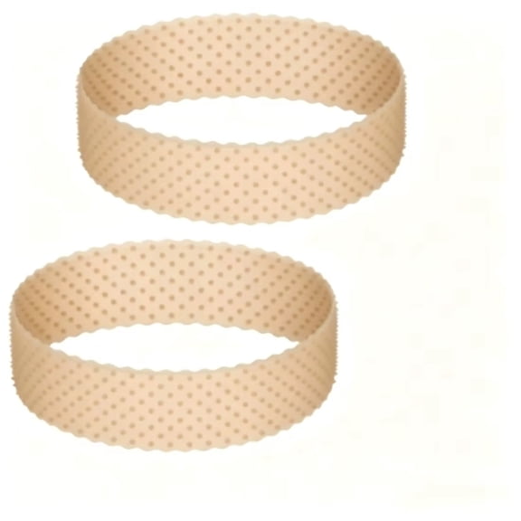 2Pcs Sweatproof Non Slip Silicone Wig Grip Band Glueless Elastic Wig Fixing Holder.