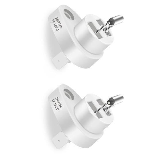 2Pcs Swimming Pool Heater Parts Plug Fuses Thermal Cut Off Fuses Replacement Thermal Fuses Link Accessories for 005899F
