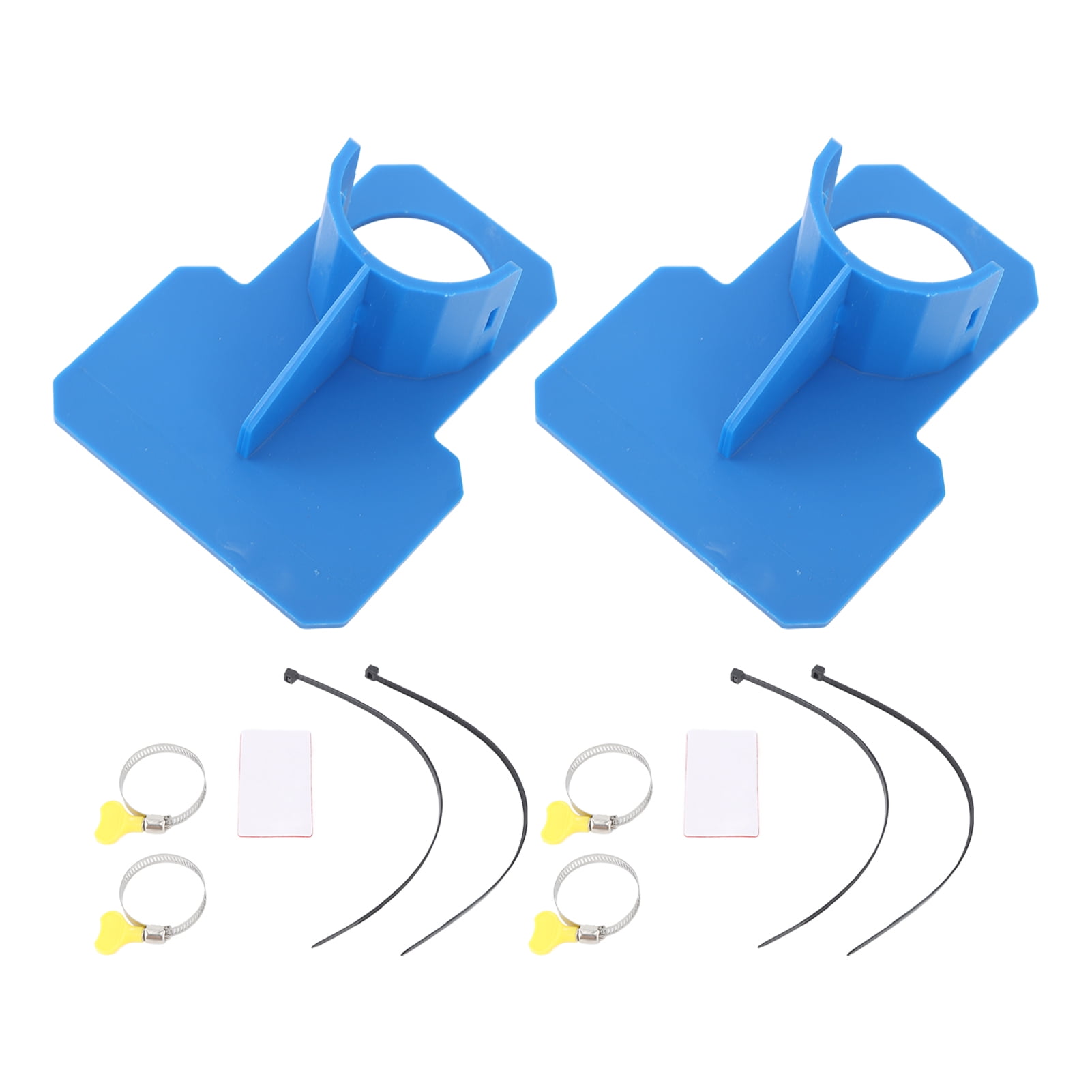 Pool Schlauchhalterung Blau - Knickschutz Für Intex/Bestway Pools Bis 38mm Schläuche