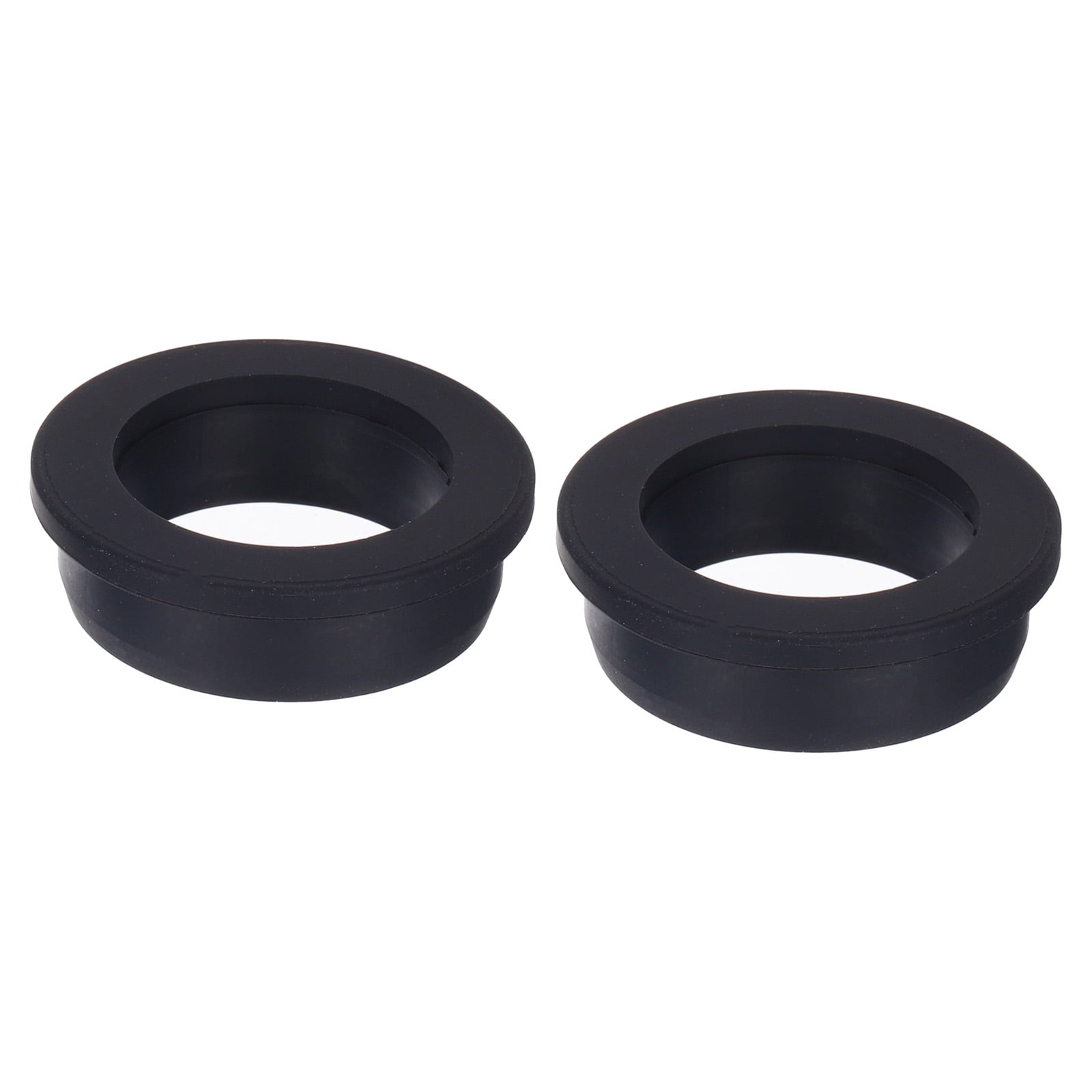 2Pcs T Shape Rubber Grommet Mount Dia 46.3mm ID 35mm H 16mm Seal