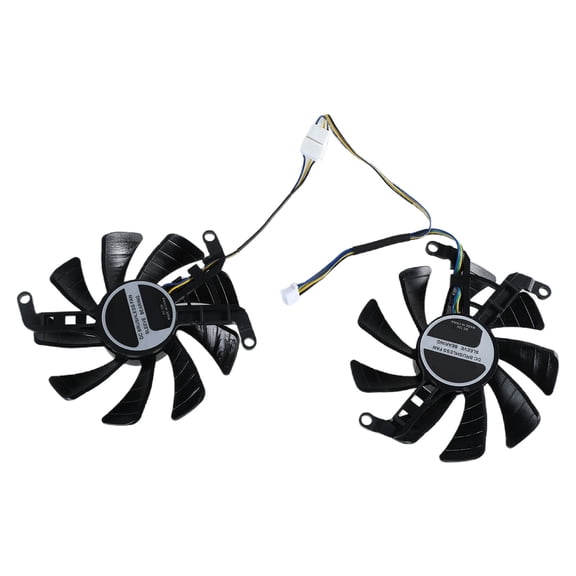 2Pcs T129015SU Graphics Card Cooling VGA Coolers Fan 4Pin for RTX2060 2070 SUPER GTX1660 1660Ti
