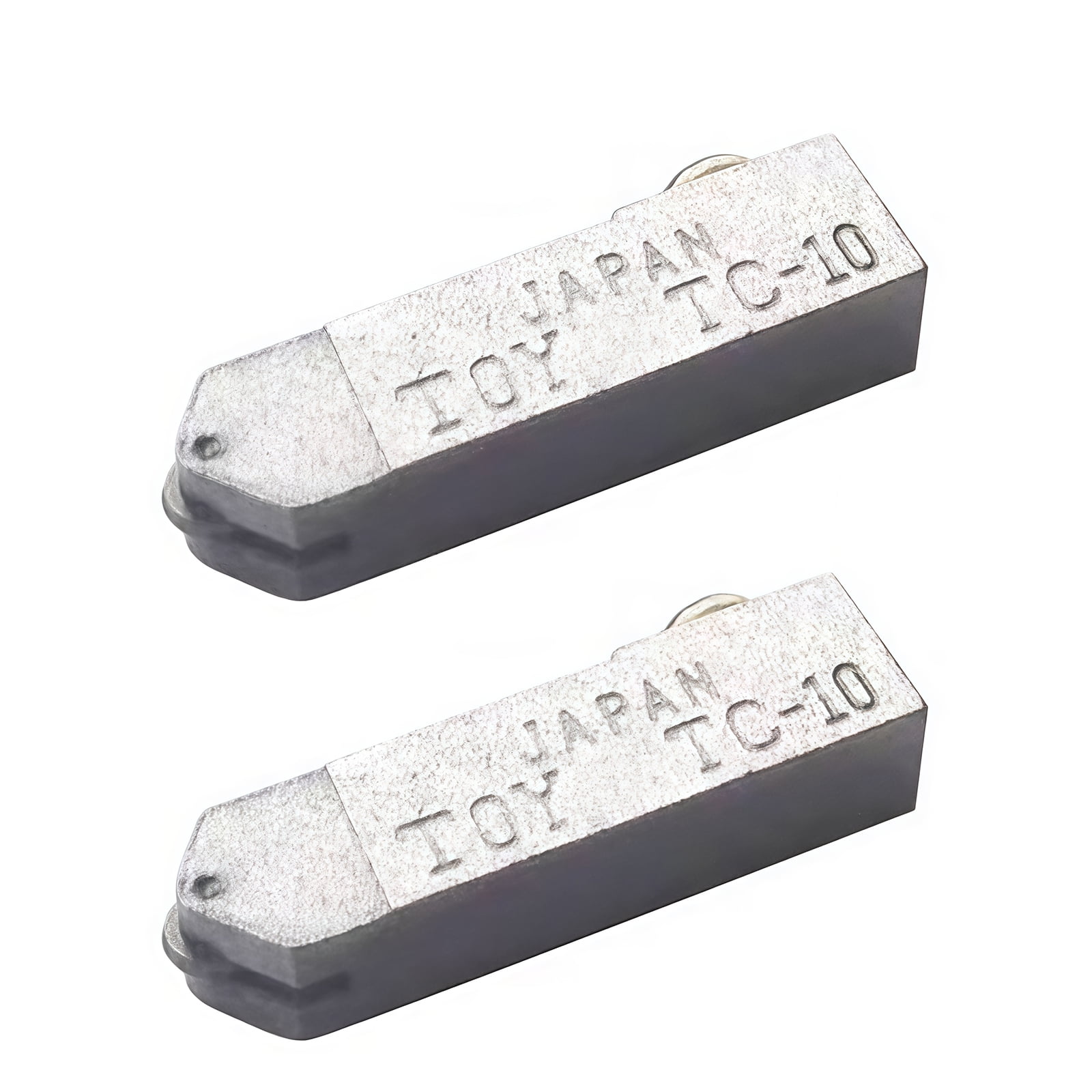 2Pcs TC-10 TC-30 TC-90 Glass Cutter Replacement Heads Tungsten Carbide Pencil Style Smooth Rolling Cutting Blade Tool for Stained Glass Straight Cutting Mirror Tile Cutter Head Tool Kit