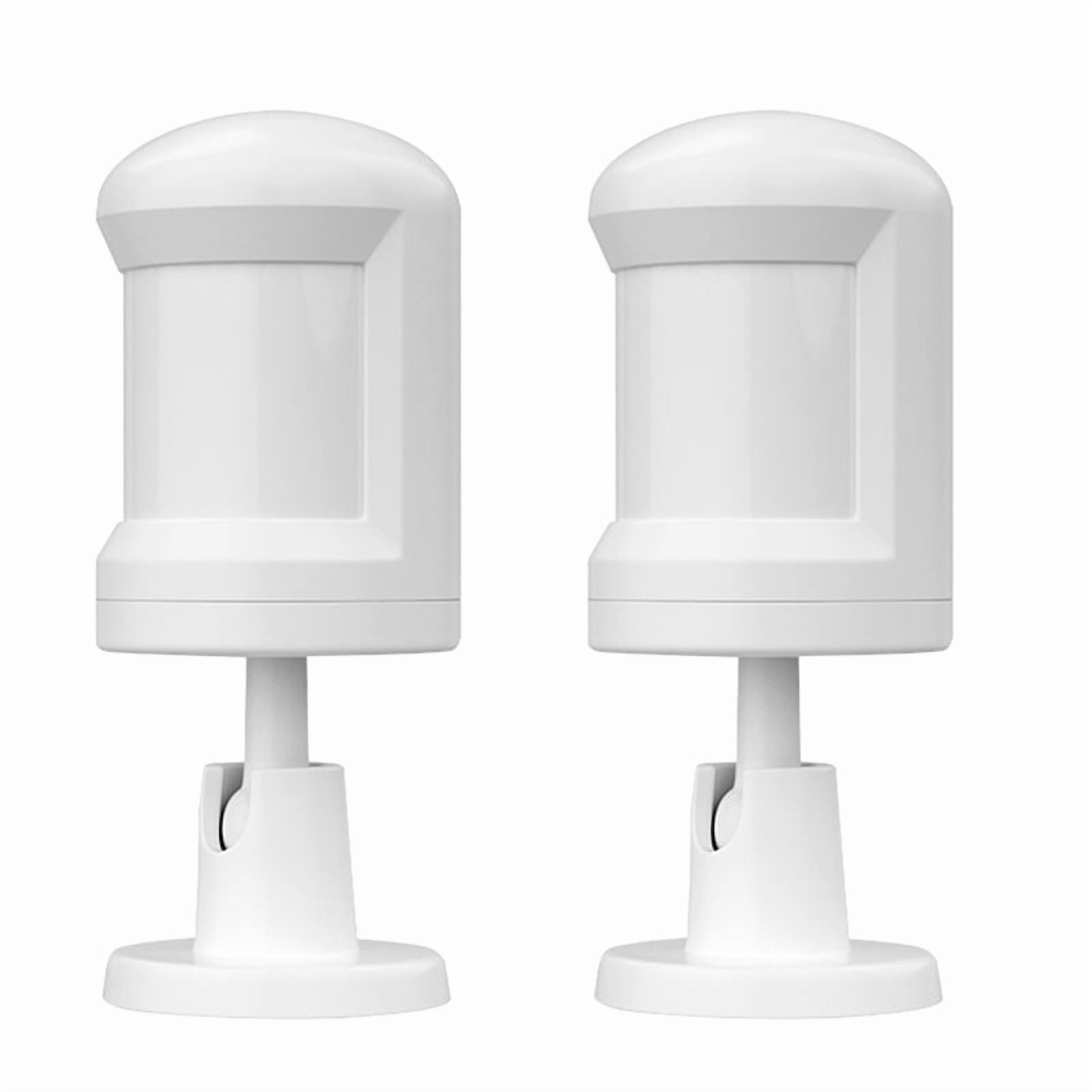 2Pcs TUYA Human Body Sensor ZigBee Motion Security Wireless Connection Light Intensity Gateway PIR Human Body Sensor,2 x Human Body Sensor