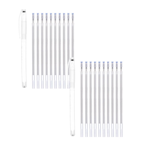 2Pcs Tailor Thermal Erasing Pen High Temperature Disappearing Pen Sewing Tool 2Ml Pen