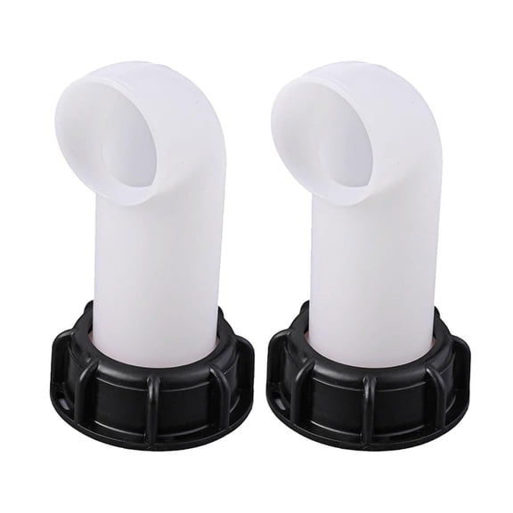 2Pcs Tanks Adapters Hose Splitters Connector Extension Drain Spouts Hose Water Tanks Nozzle Tap Caps Valves Fitting