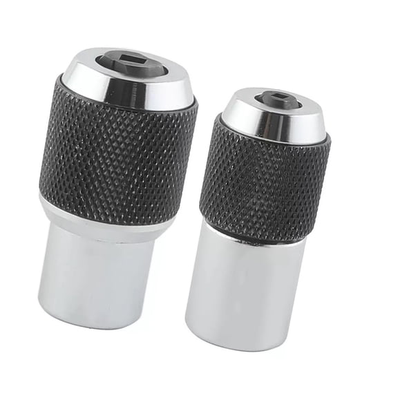 2Pcs Tap Socket Set 3/8" Drive Adjustable Tap Extractor Set Tap Holder Tool for Taps Reamers and Screw Extractors