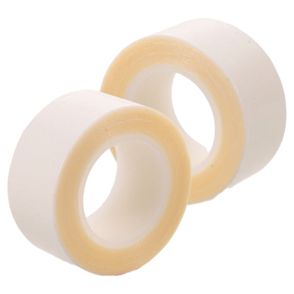 LITINKIMI 2Pcs Double Sided Beige Hair Extension Tape Roll Sweatproof Adhesive for Secure Fit