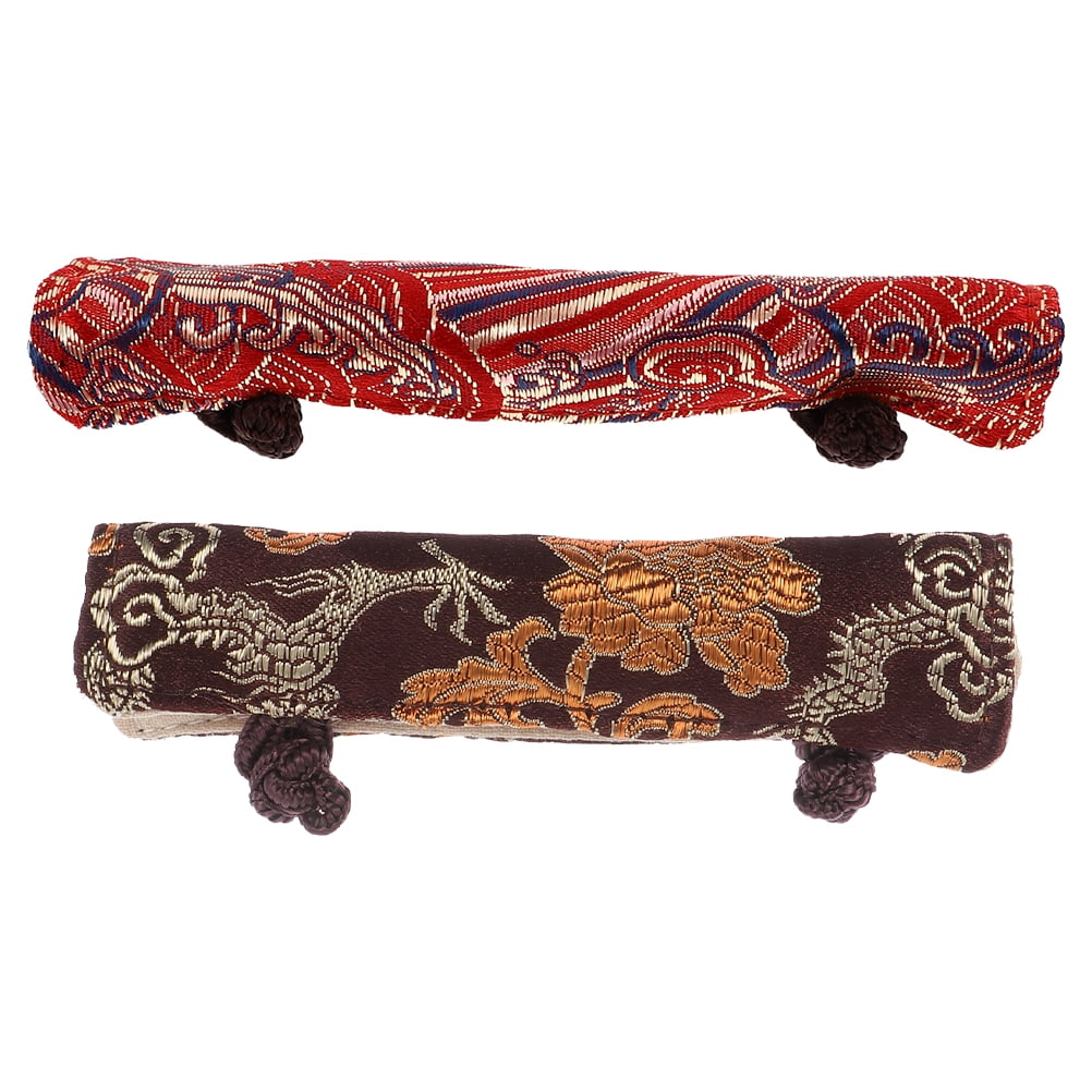 2Pcs Teapot Handle Covers Antihot Cloth Handle Heat Insulation Pad for