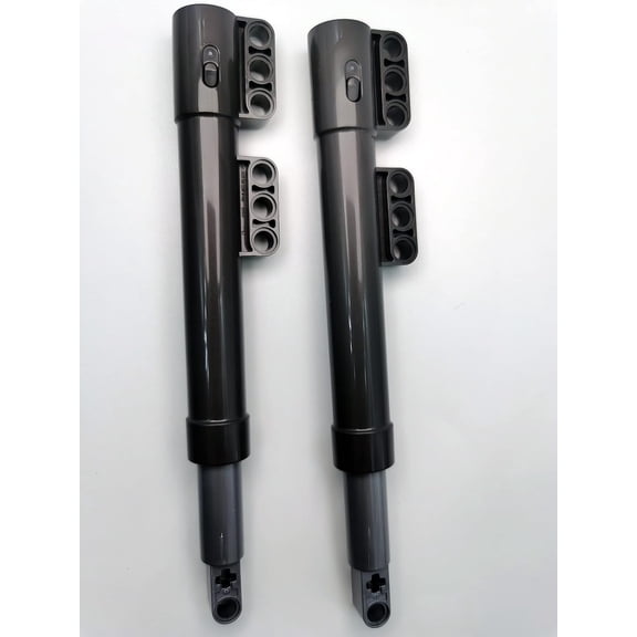 2Pcs Technic Shock Absorber 18L with Internal Spring and Flat Shaft
