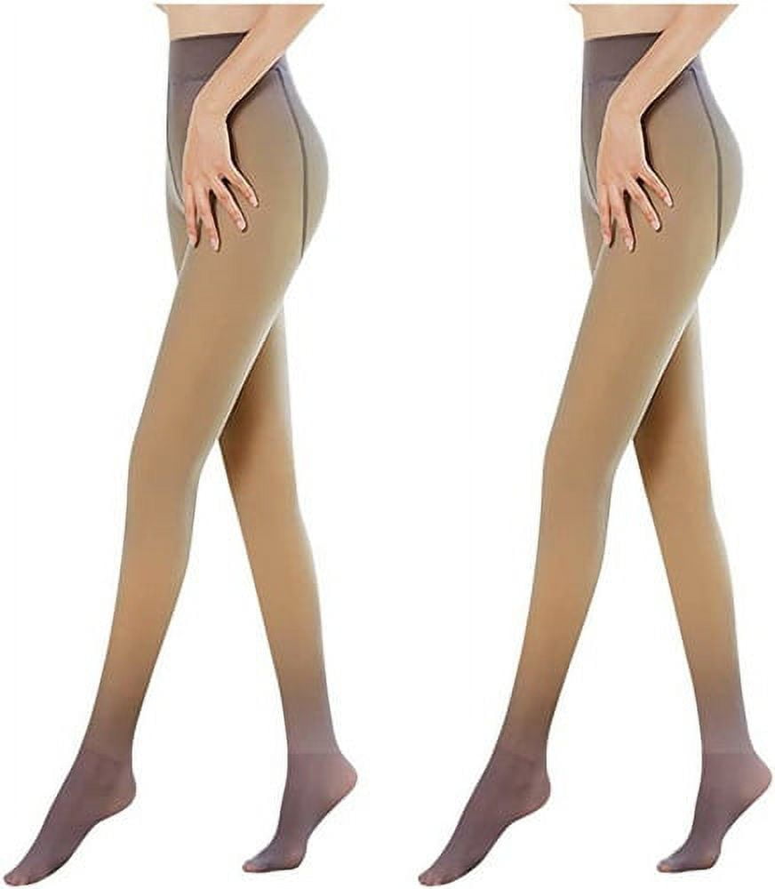Winter Leggings Women Pantyhose Skin Effect Thermal Stockings