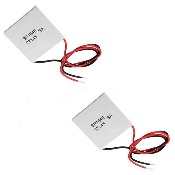 2Pcs Thermoelectric Power Generator SP1848-27145 Peltier TEG Module