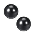 thumbnail image 1 of 2Pcs Thermoset Ball Knob M12 Female Threaded Machine Handle 40mm Dia. Black, 1 of 5