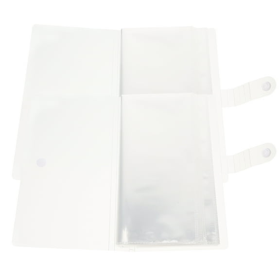 2Pcs Ticket Bill Collection Book Movie Ticket Storage Note Album Photo Receipt Collection Book