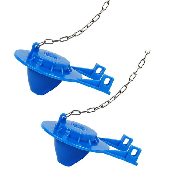 2Pcs Toilet Flapper Flush Valves Cover Universal Toilet Drain Valves Flapping Cover Bathroom Drain Tank Water Saver