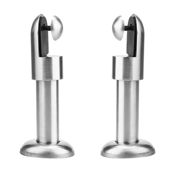 2Pcs Toilet Partition Foot Hardware Furniture Feet Restroom Partition Fittings