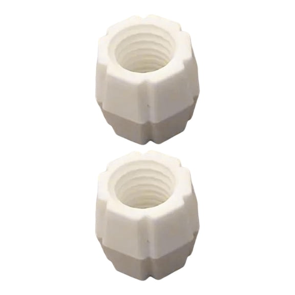 2Pcs Toothpaste Refill Adapter Converter,Refillable Toothpaste Tool & Bathroom Accessories,Compact White Design for Easy Toothpaste Transfer