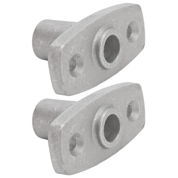 2Pcs Top Mount Rowlock Socket 1/2 Inch Rugged Reliable Oar Lock Holder Universal for Boats