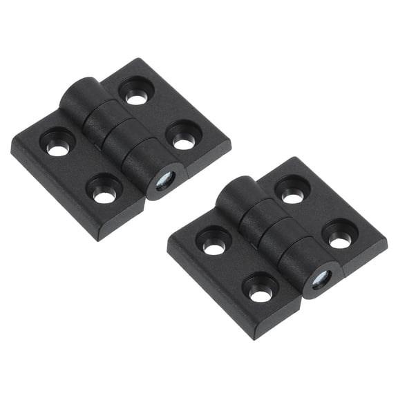2Pcs Torque Hinge, 57x46x8mm Nylon Adjustable Position Control Hinges (7mm Hole)