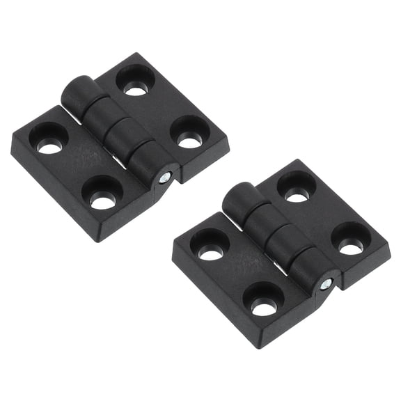 2Pcs Torque Hinge, 60x50x10mm Nylon Adjustable Position Control Hinge (9mm Hole)