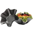 thumbnail image 1 of 2Pcs Tortilla Pan - Non-Stick Carbon Steel Taco Salad Bowl Fruit Dessert Salad Bowl Dish Tableware Tortilla Shell Pans，6inch /8inch, 1 of 7