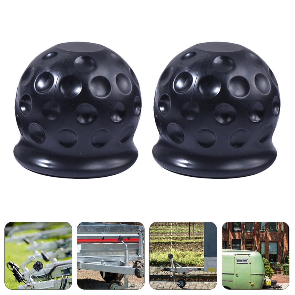 2Pcs Trailer Hitch Balls Cover Tow Balls Protect Caps Trailer Hitch