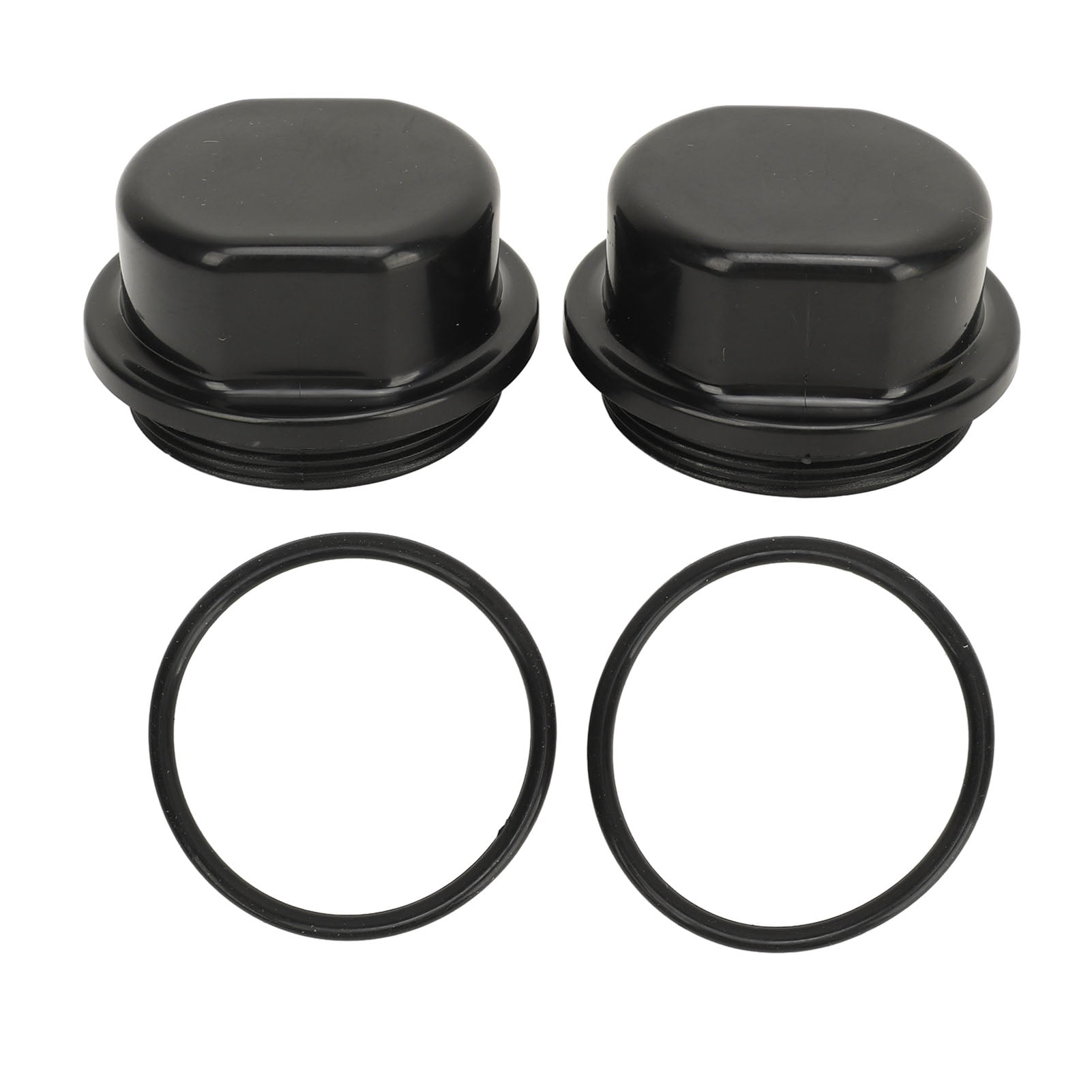 2Pcs Trailer Hub Bearing Dust Cap 81143 Wheel Hub Dust Cap Cover for