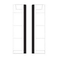 thumbnail image 1 of 2Pcs Transparent Acrylic Monitor Side Memo Board Self-Adhesive Note Holder With Small Storage Slot For Office Desktop Monitor Organizer(Phone Version), 1 of 8
