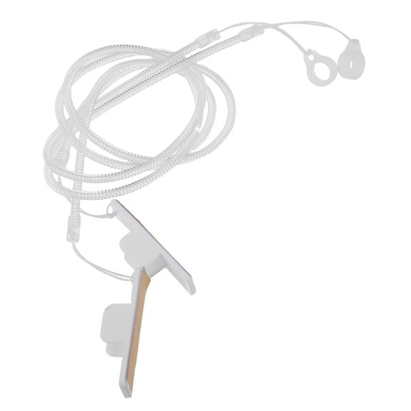 2Pcs Transparent Pen Holder with Strap for Stylus Pens Retractable Lanyard Clip Anti Lost Desk Tether