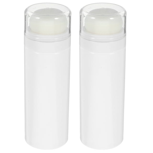 2Pcs Travel Body Powder Jar Makeup Powder Empty Case Powder Dispenser
