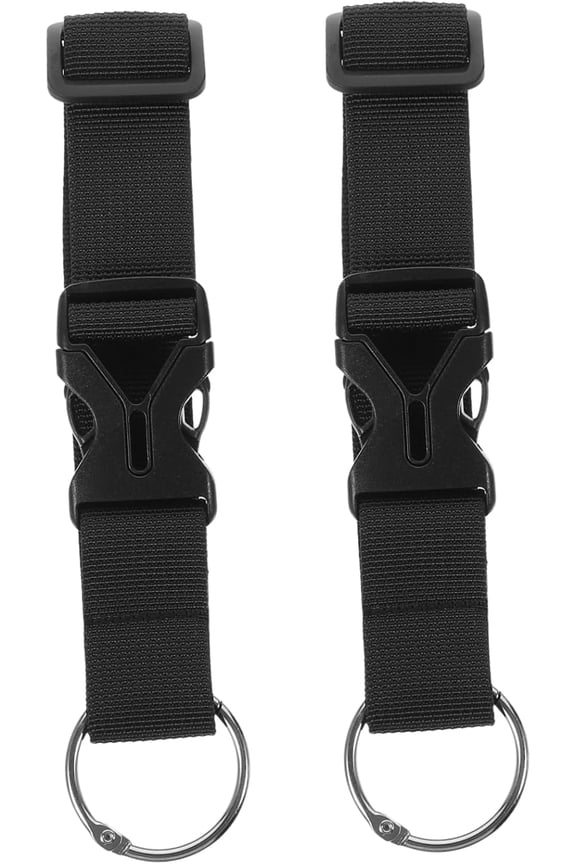 2Pcs Travel Luggage Straps with Buckle Durable Backpack Clips for Outdoor Use Lightweight and Versatile Suitcase Belts for Hassle Travel