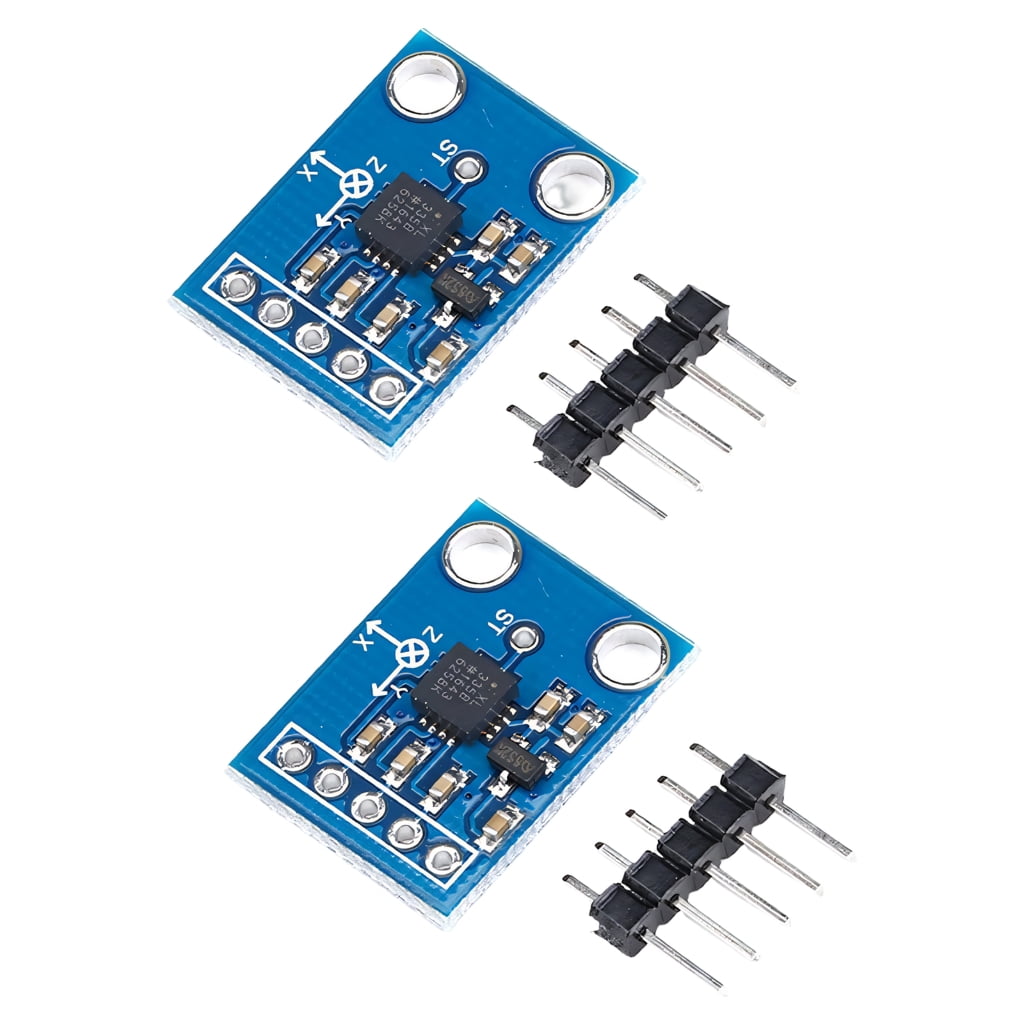 2Pcs Triaxial Accelerometer Module Sensory Module Angular Transducer ...